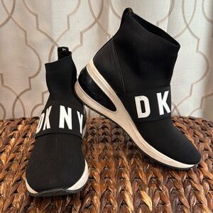 DKNY Black Sneakers size 7